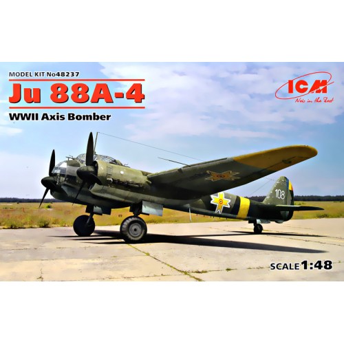 Літаки Бомбардувальник Ju 88A-4 країн Осі, 2 МВ 1:48