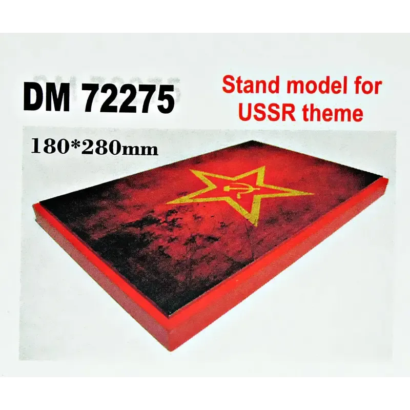 Збірна модель Подставка для моделей. Тема: ВС СССР (180x280 мм) 1:72