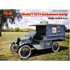 Американский автомобиль скорой помощи "Модель T" 1917 года (ранняя) 1:35