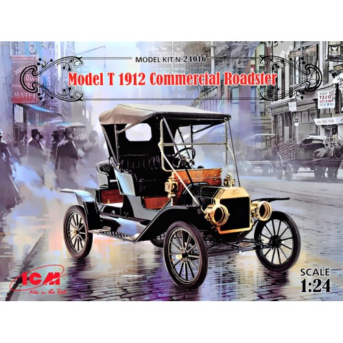 Авто-мото Американський автомобіль Model T 1912 Roadster 1:24