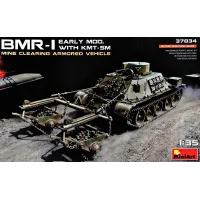 Бронированная машина БМР-1 ранних выпусков с КМТ-5М 1:35