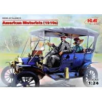 Американские автолюбители (1910-е г.) 1:24