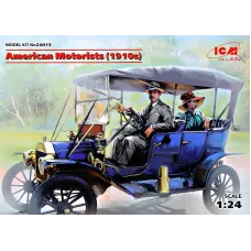 Американские автолюбители (1910-е г.) 1:24