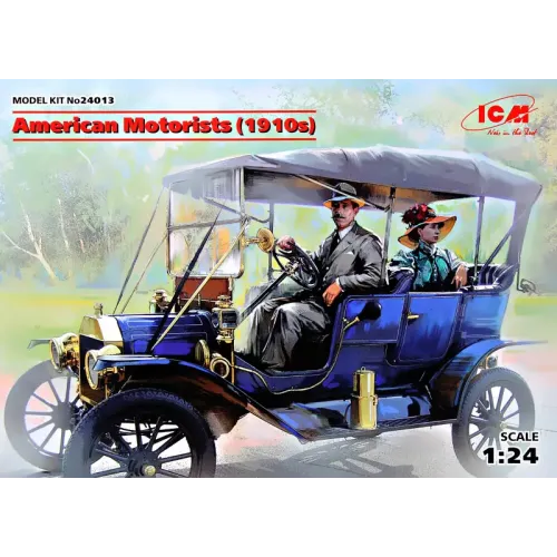 Фигуры и миниатюры Американские автолюбители (1910-е г.) 1:24
