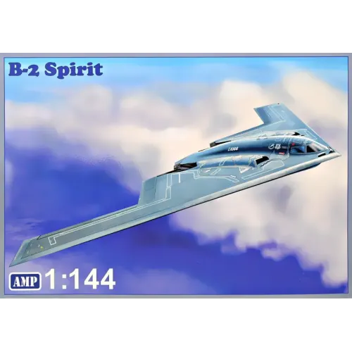 Сборная модель самолета Американский бомбардировщик Б-2 "Спирит" 1:144 1:144