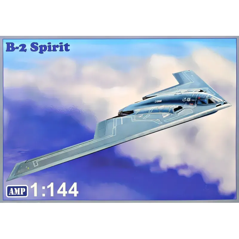 Сборная модель самолета Американский бомбардировщик Б-2 "Спирит" 1:144 1:144
