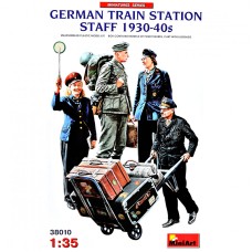 Персонал німецького залізничного вокзалу 1930-40-х років 1:35