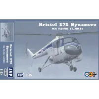 Многоцелевой британский вертолет Bristol 171 Sycamore Mk.52 / Mk.14/HR14 1:48