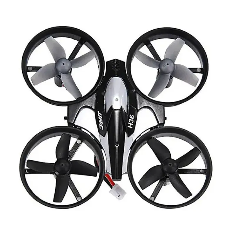 Квадрокоптер JJRC H36 mini (черный) с 2мя аккумуляторами