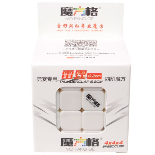 Кубики Рубика QiYi Thunderclap 4x4 62 mm Color | Тандерклэп 4х4