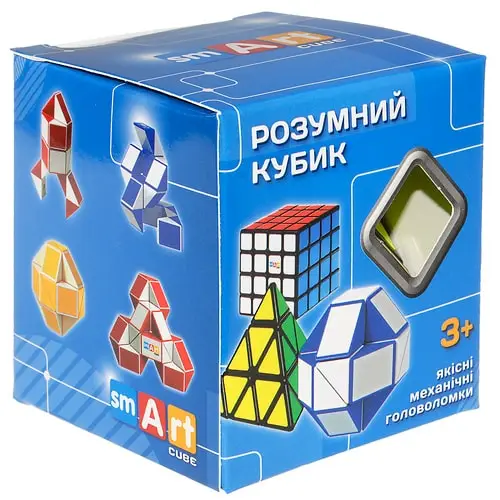 Головоломка Smart Cube Pyraminx black | Пирамидка Смарт черная