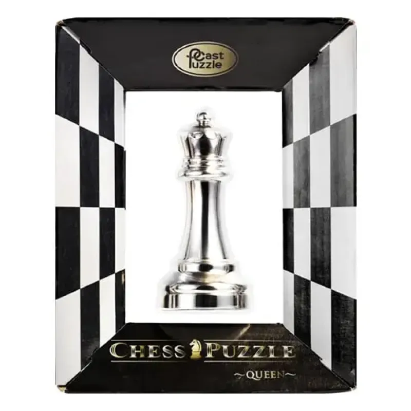Головоломка Металлическая головоломка Королева | Chess Puzzles