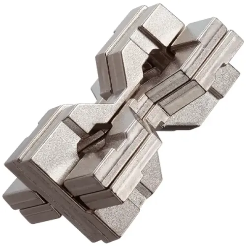 Головоломка 6* Пісочний годинник (Huzzle Hourglass) | Головоломка з металу