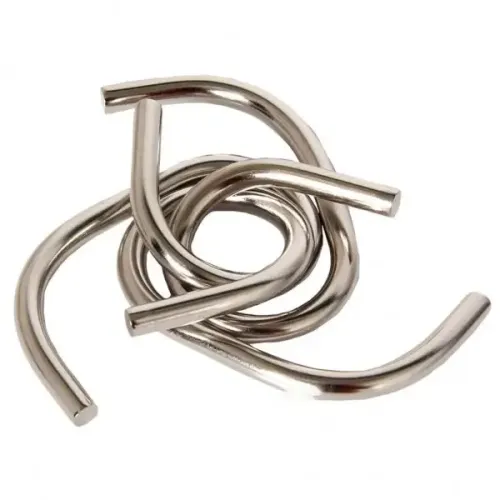 Головоломка Grand Master Puzzles TRIPLETS red | Головоломка металлическая