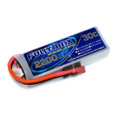 Аккумулятор Fullymax 11.1V 2200mAh Li-Po 3S 30C T-plug (для T-REX 450)