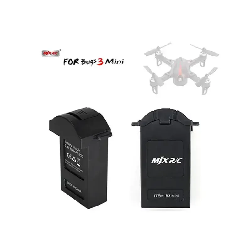 Аккумулятор 7.4V 850mAh для квадрокоптера MJX Bugs B3 Mini