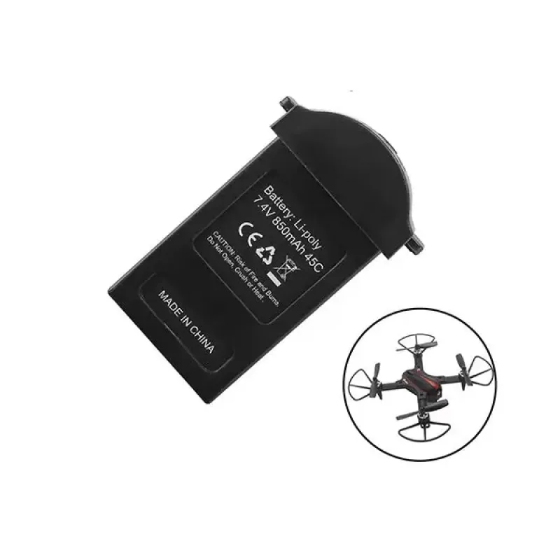 Аккумулятор 7.4V 850mAh для квадрокоптера MJX Bugs B3 Mini