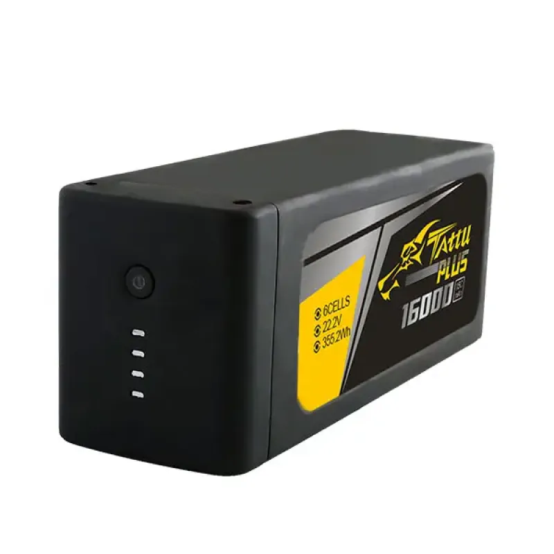 Аккумулятор Tattu LiPO 22,2В 16000мАч 6S 15C 202х88х69мм 2063г AS150+XT150 (TA-PLUS-15C-16000-6S1P)