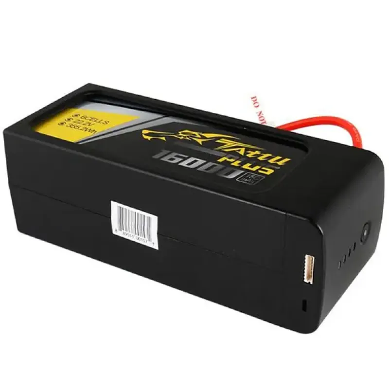 Аккумулятор Tattu LiPO 22,2В 16000мАч 6S 15C 202х88х69мм 2063г AS150+XT150 (TA-PLUS-15C-16000-6S1P)