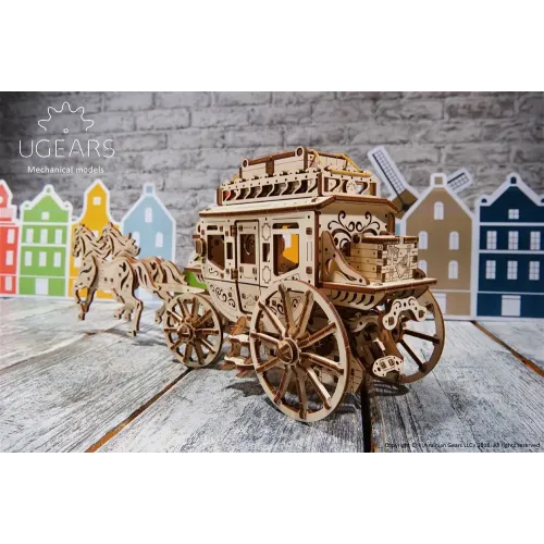 Ukrainian Gears Тривимірний пазл Ukrainian Gears 3D пазл Поштовий диліжанс (70045)