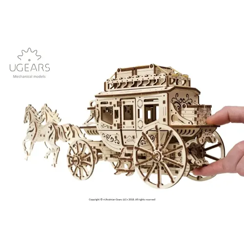 Ukrainian Gears Тривимірний пазл Ukrainian Gears 3D пазл Поштовий диліжанс (70045)
