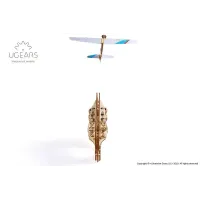 Трехмерный пазл Ukrainian Gears Пускатель самолетиков (70075)