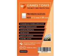 Протекторы для карт Games7Days (57,5 х 89 мм, Standard USA Chimera, 50 шт.) (PREMIUM)