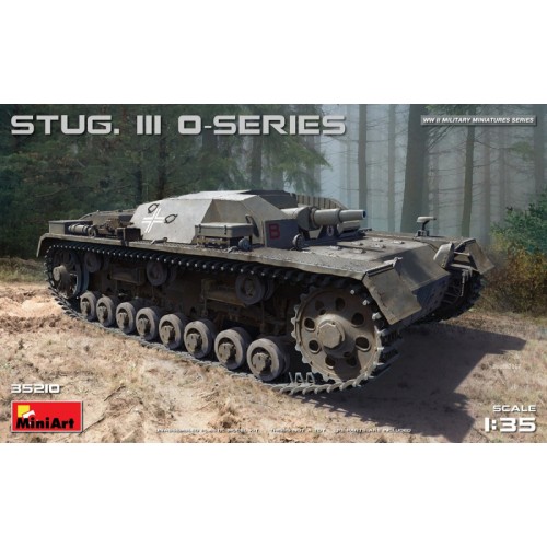 Бронетехника и артиллерия САУ Stug III 0-Series 1:35