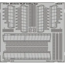 Фототравление: Закрылки для самолета Blenheim Mk. IF (Airfix) 1:72