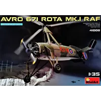 Разведывательный автожир avro 671 rota mk.1 raf 1:35