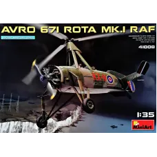 Разведывательный автожир avro 671 rota mk.1 raf 1:35