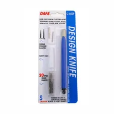 Модельный нож с пластиковой ручкой. 3 шт.