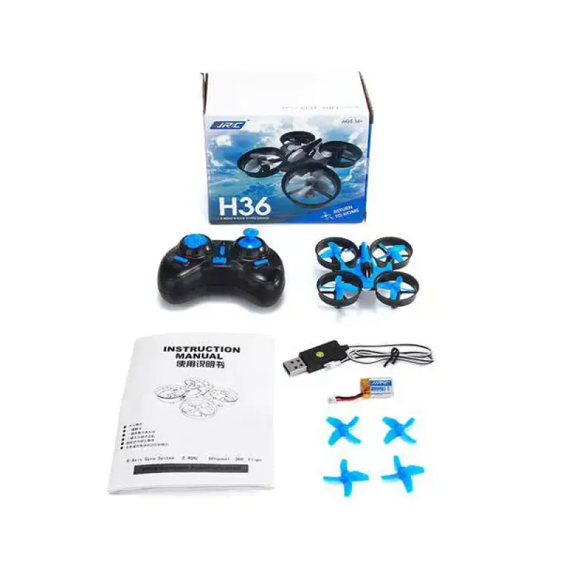 Квадрокоптер JJRC H36 mini с функцией Headless Mode (синий)