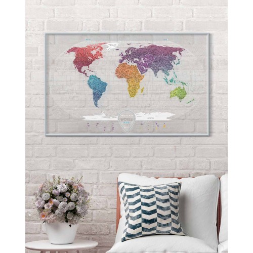 Cкретч карти та постери Скретч Карта Мира Travel Map® AIR World