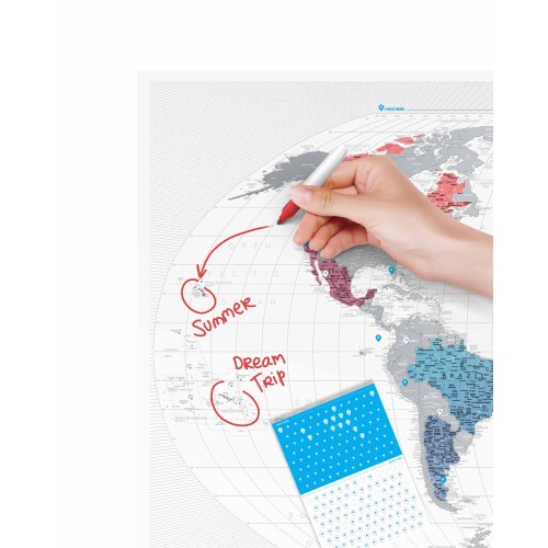 Cкретч карти та постери Скретч Карта Мира Travel Map® AIR World