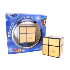 Smart Cube Mirror Golden 2x2x2 | Дзеркальний Кубик 2х2