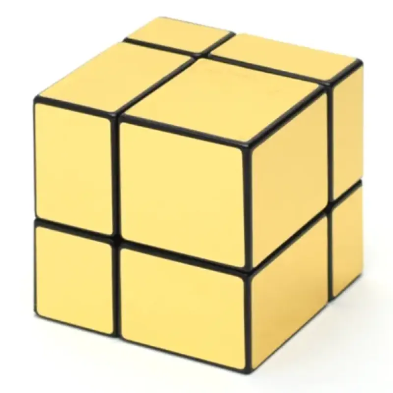 Головоломка Smart Cube Mirror Golden 2x2x2 | Дзеркальний Кубик 2х2