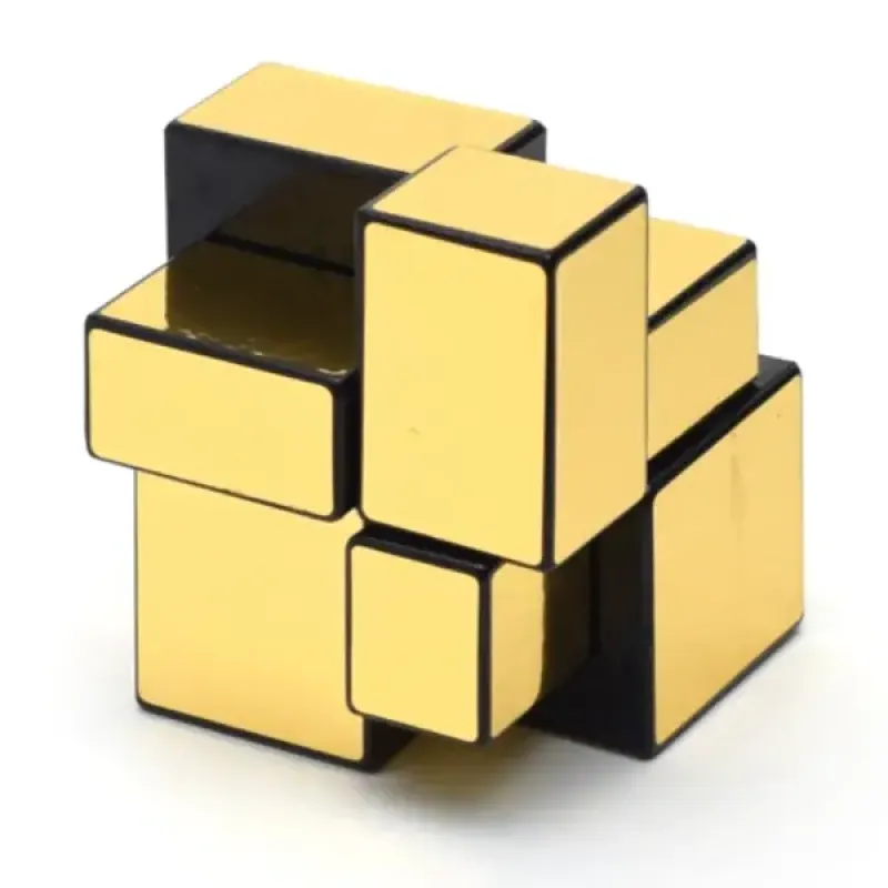 Головоломка Smart Cube Mirror Golden 2x2x2 | Дзеркальний Кубик 2х2