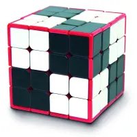 Meffert's Checker cube | Шахматный куб
