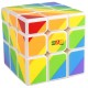 Механічні головоломки на логіку 3х3 Smart Cube Rainbow white | Радужный кубик