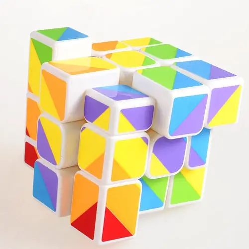 Головоломка Smart Cube Rainbow white | Радужный кубик