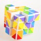 Механічні головоломки на логіку 3х3 Smart Cube Rainbow white | Радужный кубик