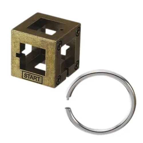 Головоломка 2* Бокс (Huzzle Box) | Головоломка з металу