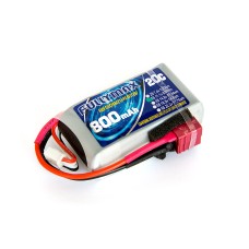 Аккумулятор Fullymax 11.1V 800mAh Li-Po 3S 20C T-plug