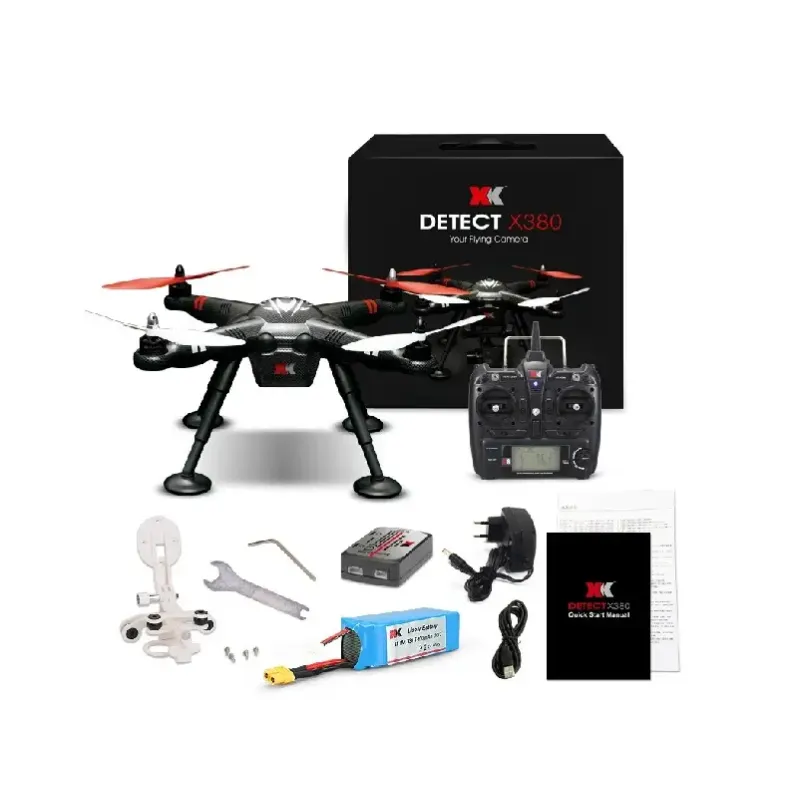 Квадрокоптер XK X380 DETECT GPS бесколлекторный RTF