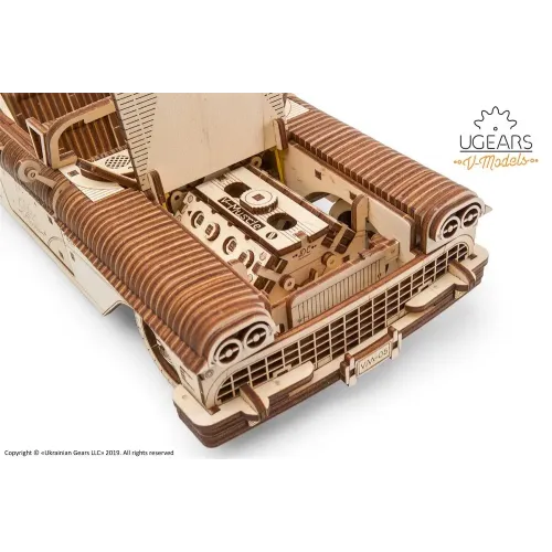 Ukrainian Gears Тривимірний пазл Ukrainian Gears Кабріолет мрії VM-05 (70073)