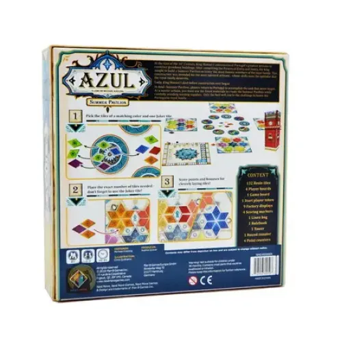 Настільна гра Azul: Summer Pavilion (Азул: Літній Палац)