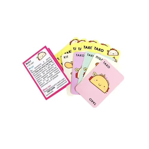 Настольная игра Тако Кот Коза Сыр Пицца (Taco Cat Goat Cheese Pizza) UA