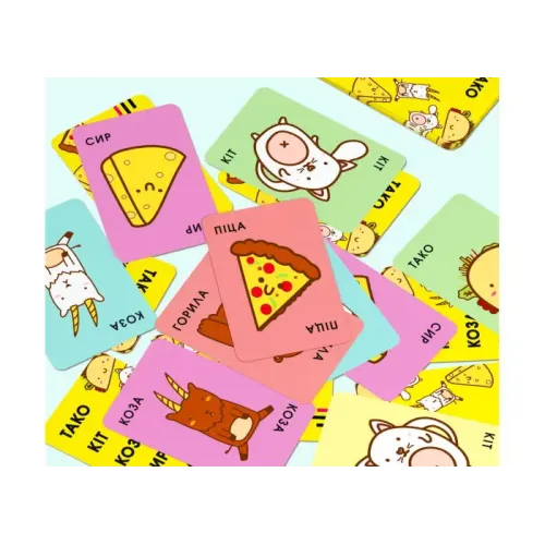 Настольная игра Тако Кот Коза Сыр Пицца (Taco Cat Goat Cheese Pizza) UA