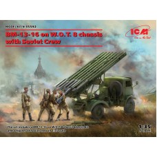 БМ-13-16 на шасси W.O.T. 8 с расчетом